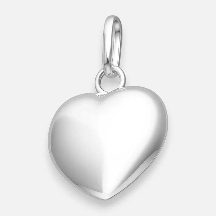 Colgante Corazón Chunky Plata
Incluye Cadena